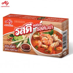 Ajinomoto Ros Dee Tom Yum Cube 24g Thai Tom Yum Cube With Chilli Paste