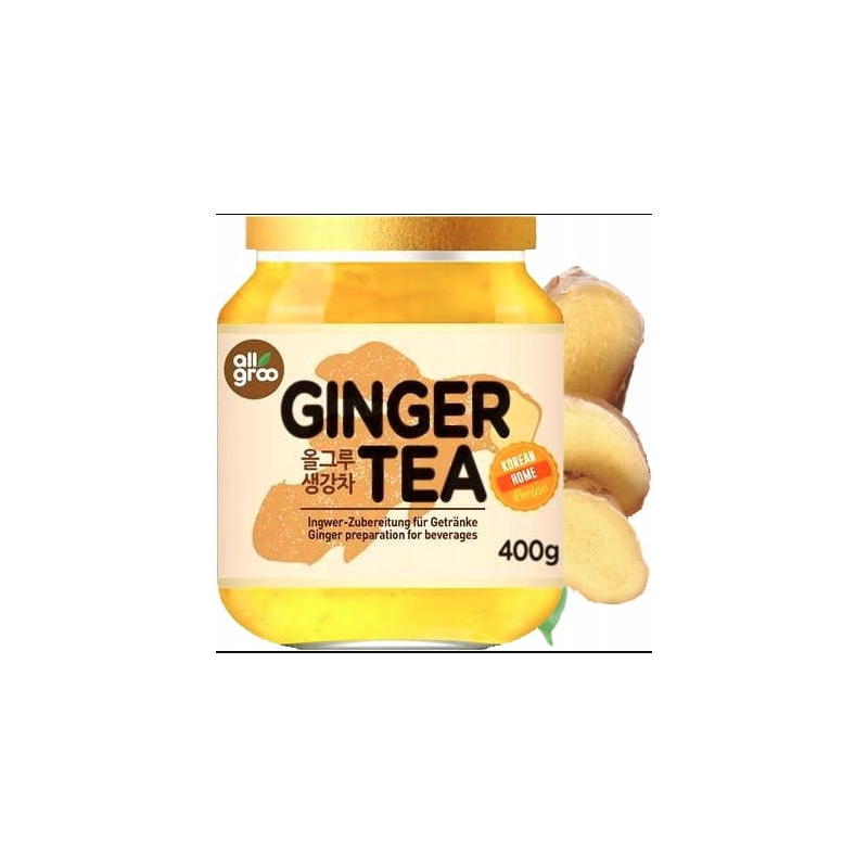 All Groo Ginger Tea 400g Traditional Home Recipe Korean Ginger Tea All Groo Ginger Tea 400g Traditional Home Recipe Korean Ginger Tea