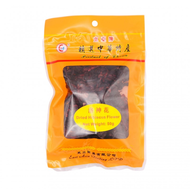 East Asia Brand Dried Hibiscus Flower 50g Dried Hibiscus Flower East Asia Brand Dried Hibiscus Flower 50g Dried Hibiscus Flower