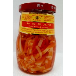 Mong Lee Shang Pickled Bamboo Shoot-Chilli 340g Chinese Bamboo Shoot Chilli Flavour