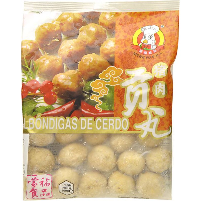 Meng Fu S.H.L Pork Balls 360g Frozen Pork Balls Meng Fu S.H.L Pork Balls 360g Frozen Pork Balls