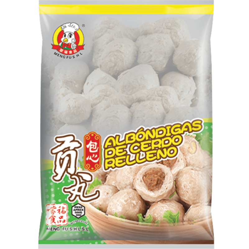 Meng Fu S.H.L Stuffed Pork Balls 360g Frozen Stuffed Pork Balls Meng Fu S.H.L Stuffed Pork Balls 360g Frozen Stuffed Pork Balls