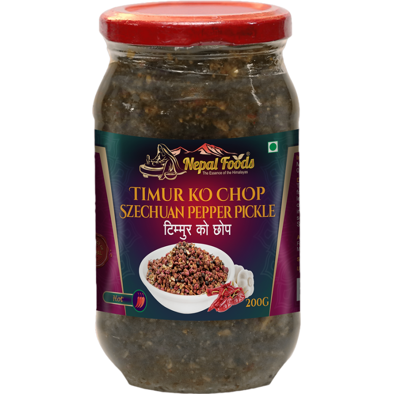 Nepal Foods Timur Ko Chop Pickle 200g Nepalese Sichuan Pepper Pickle Nepal Foods Timur Ko Chop Pickle 200g Nepalese Sichuan Pepper Pickle