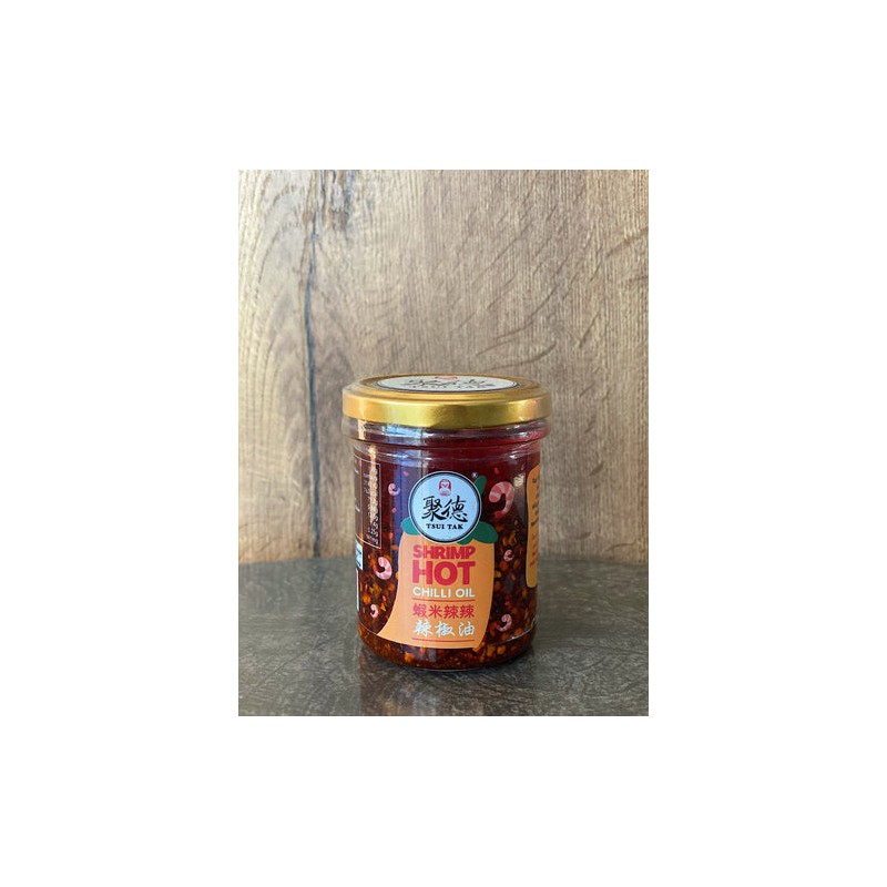 Tsui Tak Chinese Shrimp Chilli Oil 180g Hot Chilli Oil Tsui Tak Chinese Shrimp Chilli Oil 180g Hot Chilli Oil