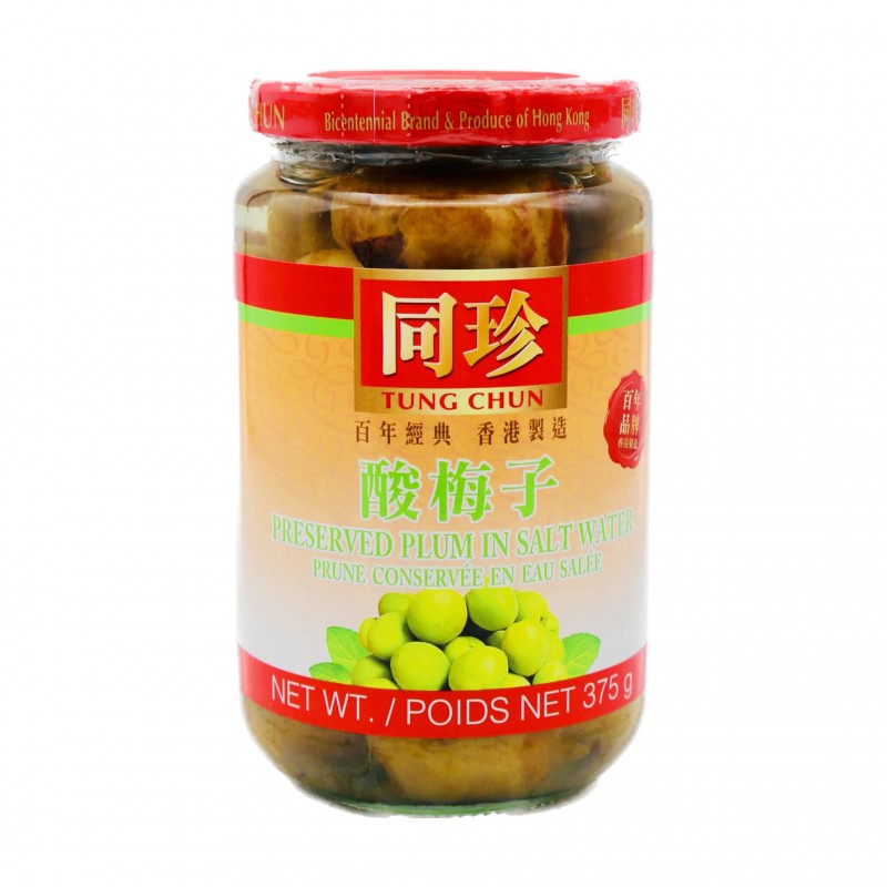 Tung Chun 375g Preserved Plum In Salt Water Tung Chun 375g Preserved Plum In Salt Water