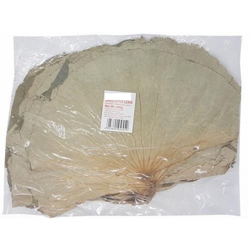 Zing Asia Dried Lotus Leaf 400g Pack of Dried Lotus Leaf Zing Asia Dried Lotus Leaf 400g Pack of Dried Lotus Leaf