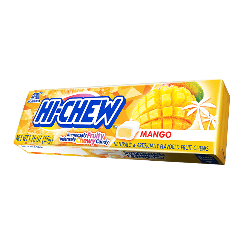 Morinaga Hi-Chew Mango Chewy Candy 50g Fruity & Chewy Mango Flavoured Candy Morinaga Hi-Chew Mango Chewy Candy 50g Fruity & Chewy Mango Flavoured Candy