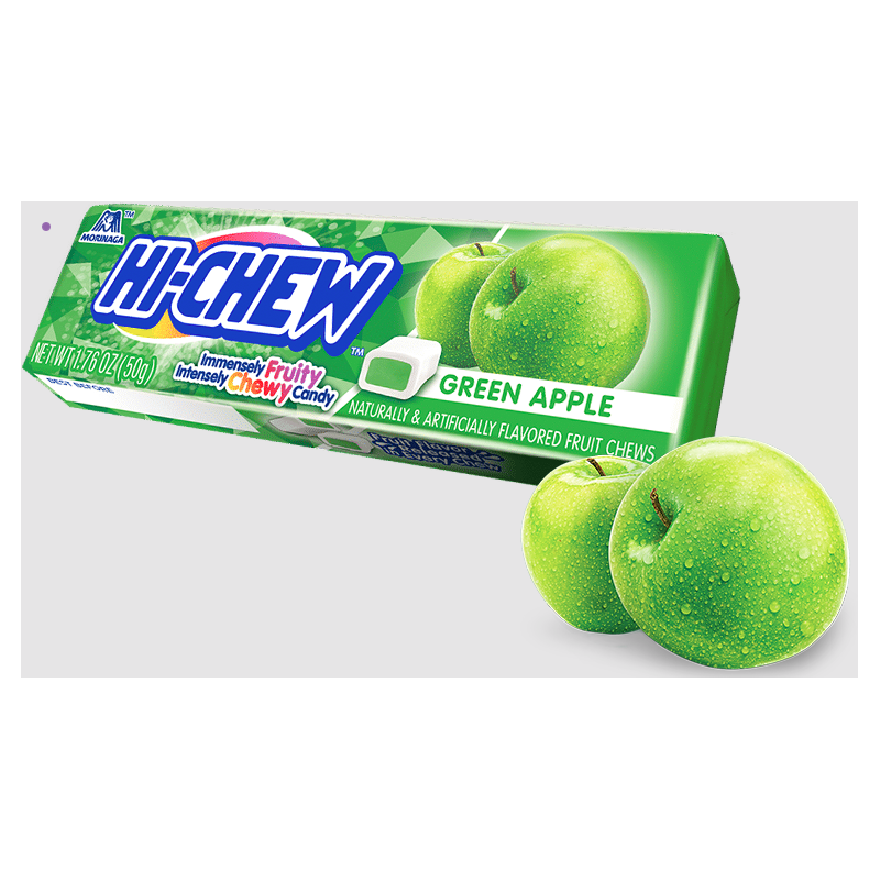 Morinaga Hi-Chew Apple Chewy Candy 50g Fruity & Chewy Apple Flavoured Candy Morinaga Hi-Chew Apple Chewy Candy 50g Fruity & Chewy Apple Flavoured Candy
