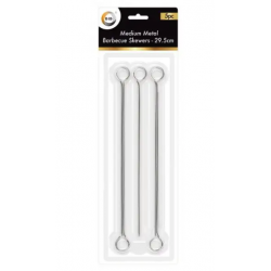 Did Medium Metal Barbeque Skewers 5pcsX29.5cm Metal Barbeque Skewers