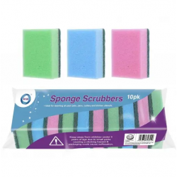 Did Sponge Scrubbers 10pc Sponge Scrubbers