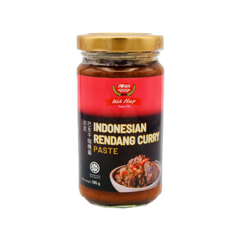 Woh Hup Indonesian Rendang Curry Paste 190g Rendang Curry Paste