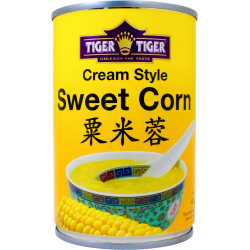 Tiger Tiger Cream Style Sweet Corn 410g 粟米蓉 Sweet Corn