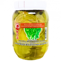 Cock Brand Pickled Sour Mustard With Added Sweetener 850g 雄雞牌酸芥菜 Pickled Sour Mustard
