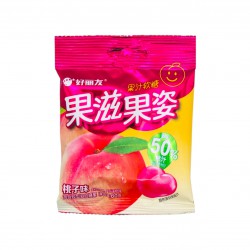 Orion Gummy Candy Heart Shape 10pktsX60g Chinese Peach Flavour Gummy Candy