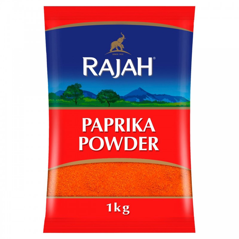 Rajah Paprika Powder 1kg Indian Paprika Powder Rajah Paprika Powder 1kg Indian Paprika Powder