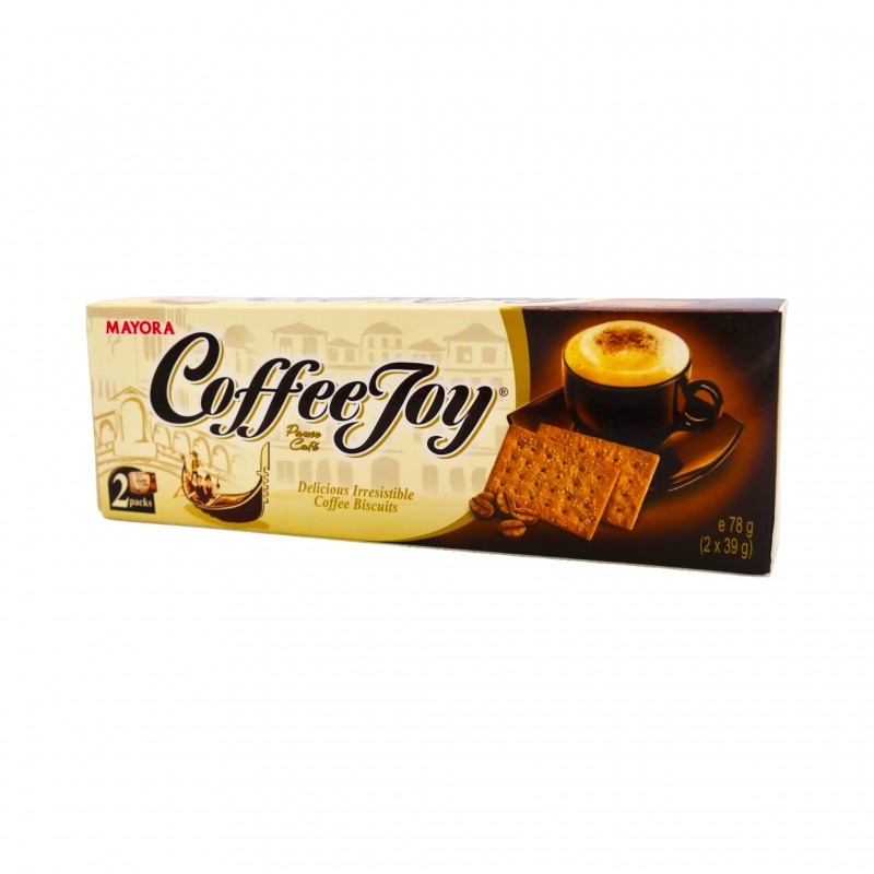 Mayora Coffee Joy 2x39g Indulgent, Irresistible Coffee Biscuit Mayora Coffee Joy 2x39g Indulgent, Irresistible Coffee Biscuit