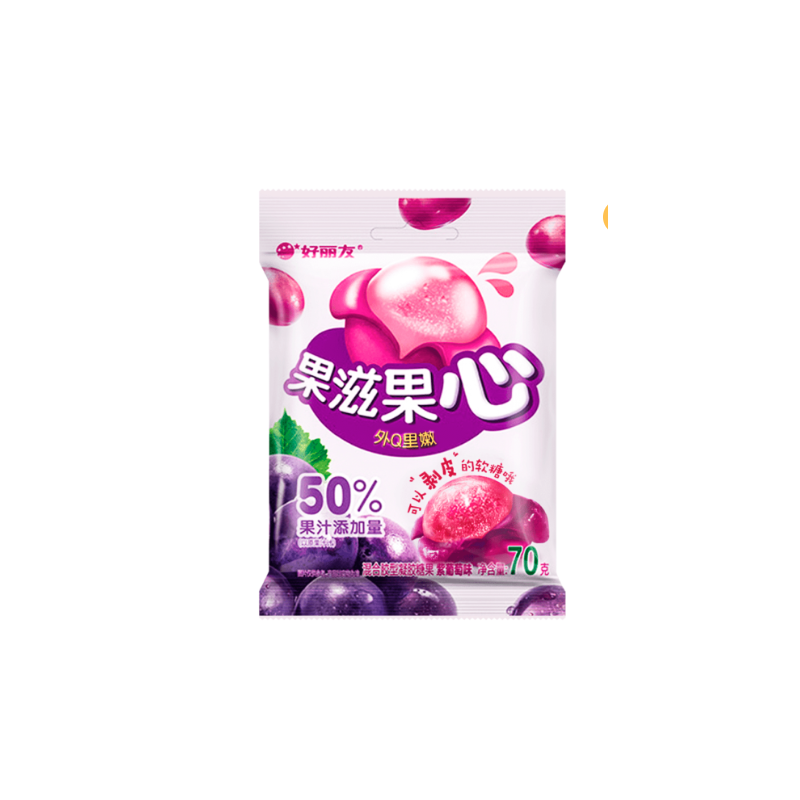 Orion Fruity Heart Purple Grape Flavour Gummy Candy 4boxX700g 好丽友果滋果心紫葡萄味 Grape Flavour Gummy Candy Orion Fruity Heart Purple Grape Flavour Gummy Candy 4boxX700g 好丽友果滋果心紫葡萄味 Grape Flavour Gummy Candy