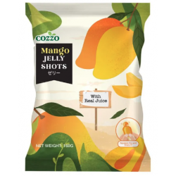 Cozzo Jelly Shots Mango Flavour With Real Juice 160g(20g * 8pcs) Mango Flavour Jelly Shots