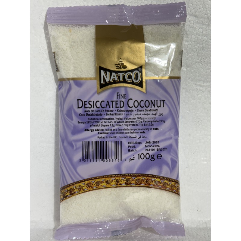 Natco Fine Desiccated Coconut 150g Fine Desiccated Coconut Natco Fine Desiccated Coconut 150g Fine Desiccated Coconut