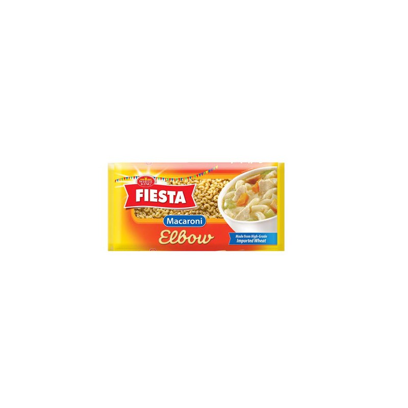 White King Fiesta Elbow Macaroni 400g Elbow Macaroni White King Fiesta Elbow Macaroni 400g Elbow Macaroni