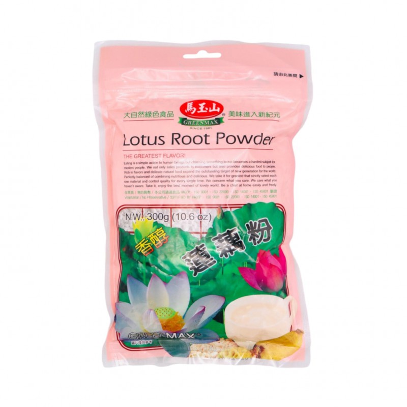 Greenmax Lotus Root Powder 300g Chinese Lotus Root Powder Greenmax Lotus Root Powder 300g Chinese Lotus Root Powder