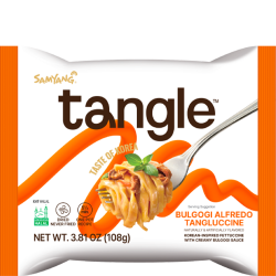 Samyang Tangle Bulgogi Alfredo 110g Korean Pasta With Creamy Bulgogi Flavour Sauce