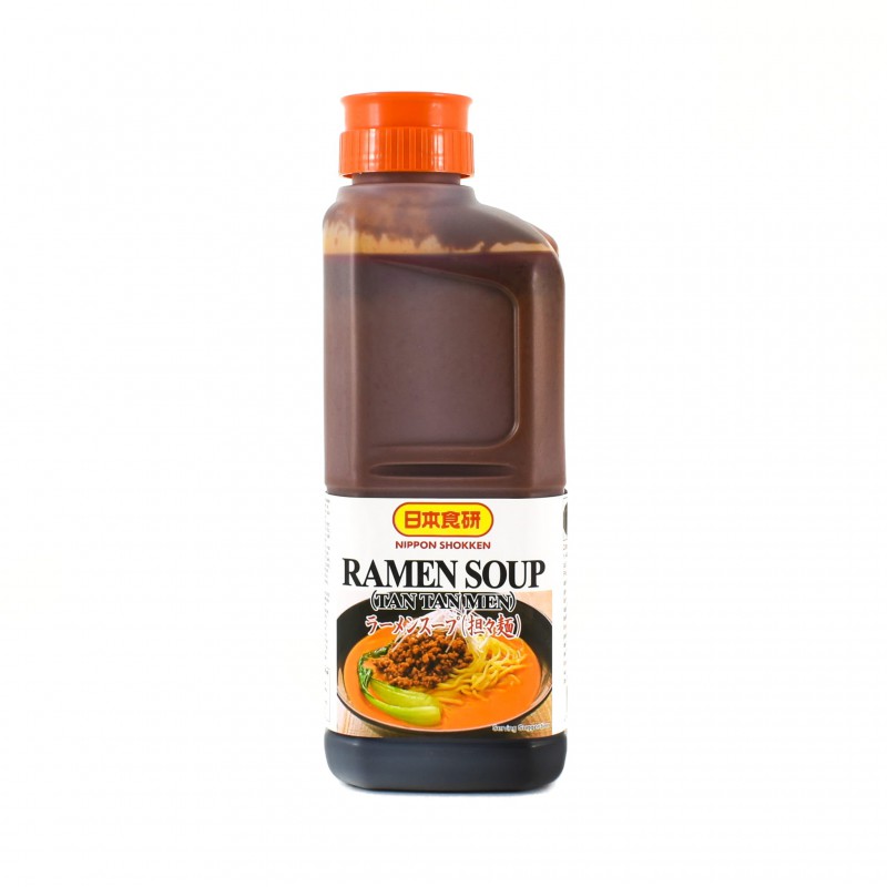Nippon Shokken Ramen Soup (Tan Tan Men) 1739ml Ramen (Tan Tan Men) Soup Base Nippon Shokken Ramen Soup (Tan Tan Men) 1739ml Ramen (Tan Tan Men) Soup Base
