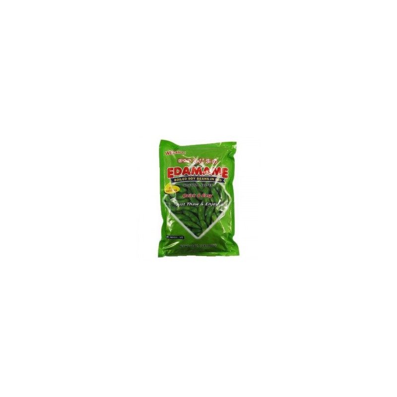 Wel-Pac Boiled Edamame Soybeans In Pod 454g Lightly Salted Chinese Edamame Soybeans In Pod Wel-Pac Boiled Edamame Soybeans In Pod 454g Lightly Salted Chinese Edamame Soybeans In Pod