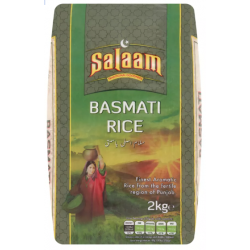 Salaam Basmati Rice 2kg Punjabi Aromatic Basmati Rice