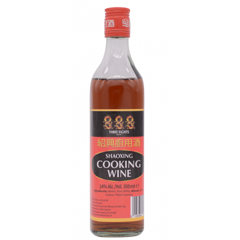 Three Eights Shaoxing Cooking Wine 500ml Shao Xing Wine