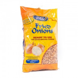 Pride fried onion catering pack Full Case of 12x 400g fried onion