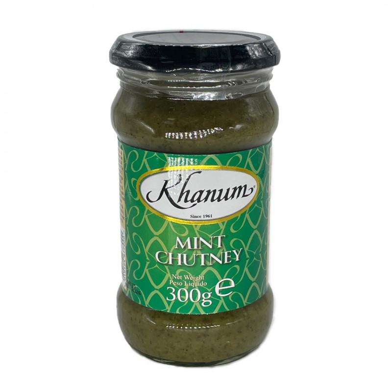 Khanum Mint Chutney 300g Indian Mint Sauce (Chutney) Khanum Mint Chutney 300g Indian Mint Sauce (Chutney)