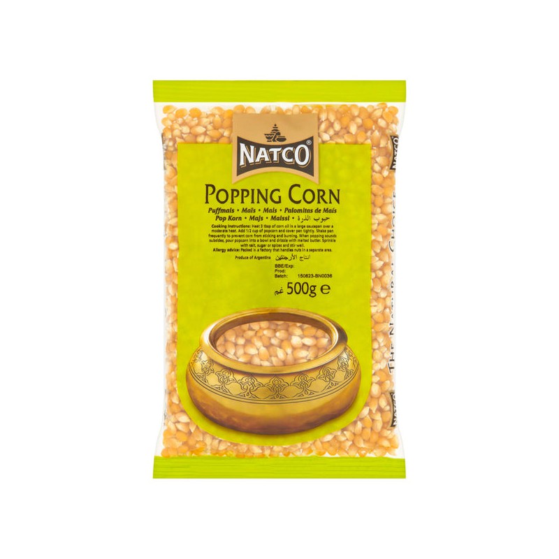 Natco Popping corn 500g Indian Popcorn