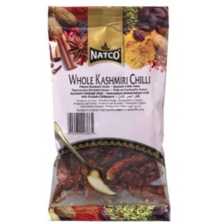 Natco Whole Dried Kashmiri Chilli 80g Whole Dried Kashmiri Chilli