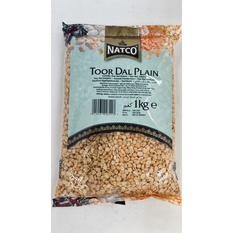 Natco Toor Dal Plain1kg Toor Dall Plain Natco Toor Dal Plain1kg Toor Dall Plain