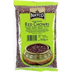 Natco Aduki Beans- Red Chowri 500g Indian Aduki Beans- Red Chowri