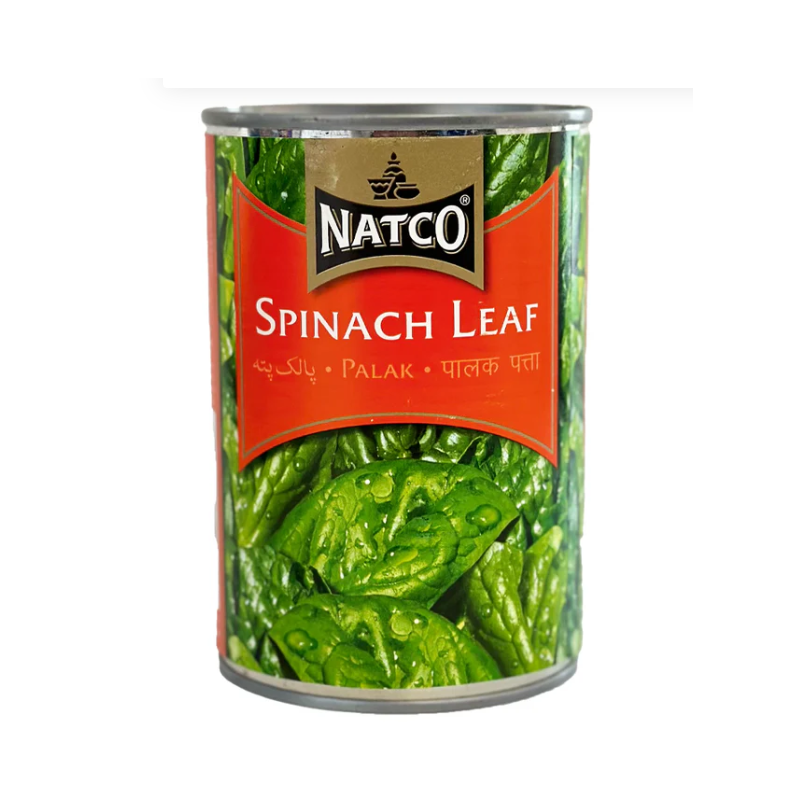 Natco Spinach Leaf Tin 380g Spinach Leaf Natco Spinach Leaf Tin 380g Spinach Leaf