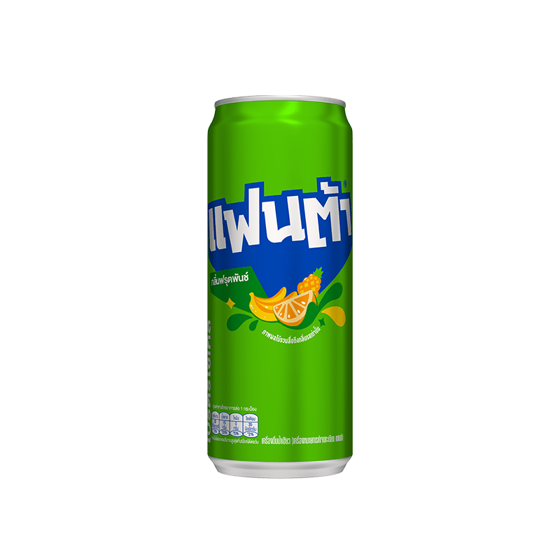 Fanta 325ml แฟนต้าเขียว Thai Green Fanta