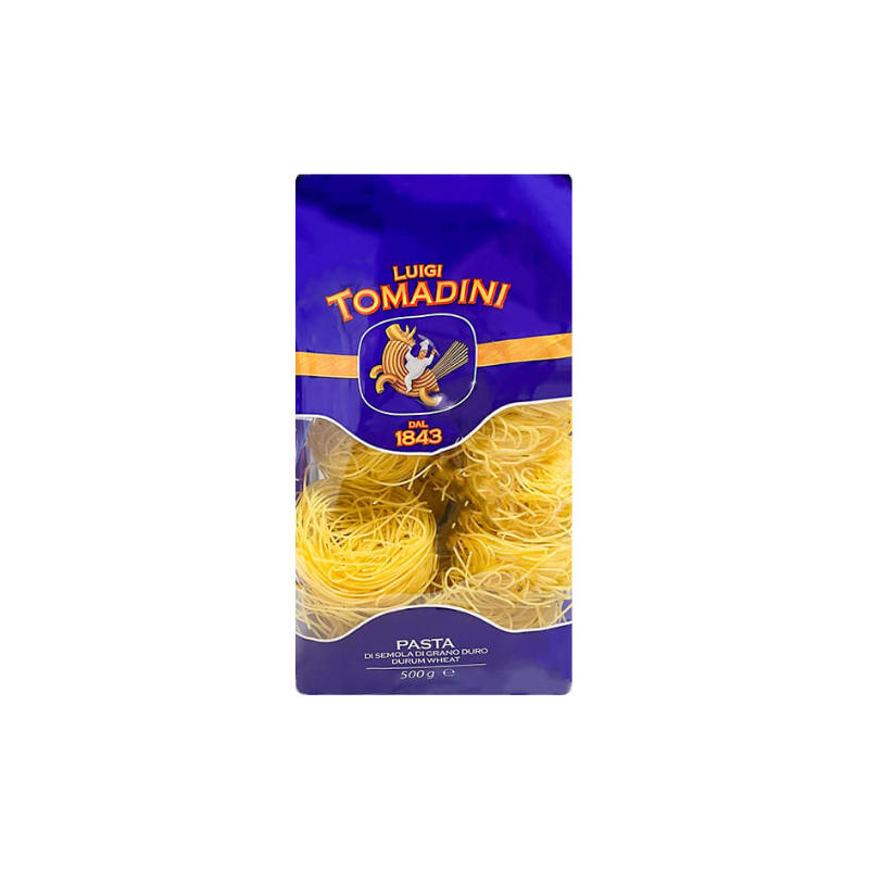 Luigi Tomadini Pasta Di Semola Nest 500g Vermice Fedelini Pasta Di Semola Luigi Tomadini Pasta Di Semola Nest 500g Vermice Fedelini Pasta Di Semola