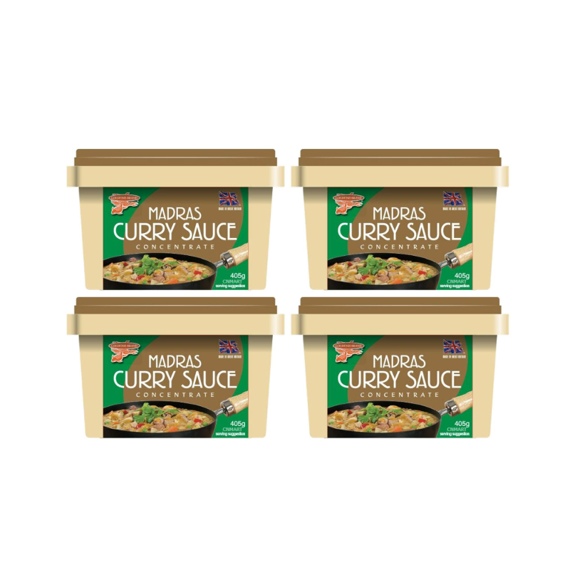 Goldfish Madras Curry Sauce Concentrate 12x405g Concentrate Madras Curry Sauce Goldfish Madras Curry Sauce Concentrate 12x405g Concentrate Madras Curry Sauce