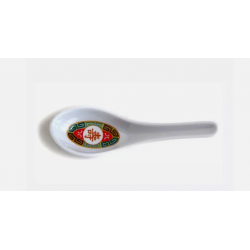 Chi Yee Spoon Melamine 50xNo.7 5.5" 壽 Longevity Soup Spoon