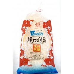 Fu Xing Longkou Vermicelli (Beans Thread) 500g 福星隆口粉絲 Cellophane Noodles