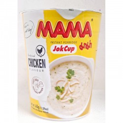 Mama Full Case of 12x Mama - 45g - Jok Cup - Instant Porridge Soup (Chicken)