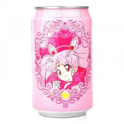 YHB Ocean Bomb Sailor Chibi Moon Lychee 24x330ml Sparkling Water Lychee Flavour