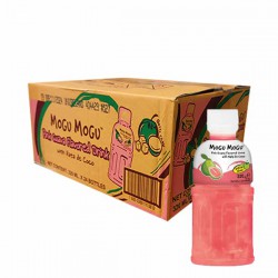 Mogu Mogu Pink Guava 24x320ml Nata de Coco Pink Guava Drink
