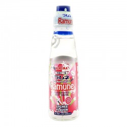 Kimura Ramune Carbonated Soft Drink Lychee Flavor 18x200ml Carbonated Soft Drink Lychee Flavor