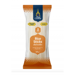 Thai Crown 3mm Rice Sticks 375g Thai vegan gluten free Rice Sticks
