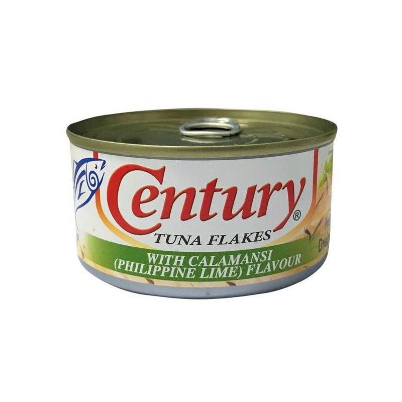 Century 180g Tuna Flakes With Calamansi - (Philippine Lime) Flavour Century 180g Tuna Flakes With Calamansi - (Philippine Lime) Flavour