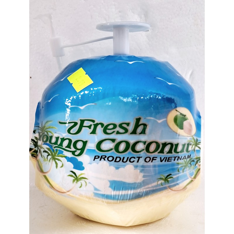 Fresh Young Coconut Drink 1piece Vietnamese Young Coconut Water Fresh Young Coconut Drink 1piece Vietnamese Young Coconut Water