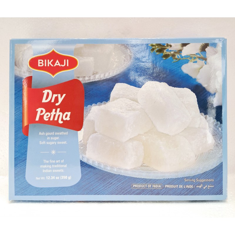 Bikaji Dry Petha 350g Indian Soft Sugary Sweet- Ash Gourd Swathed In Sugar Bikaji Dry Petha 350g Indian Soft Sugary Sweet- Ash Gourd Swathed In Sugar